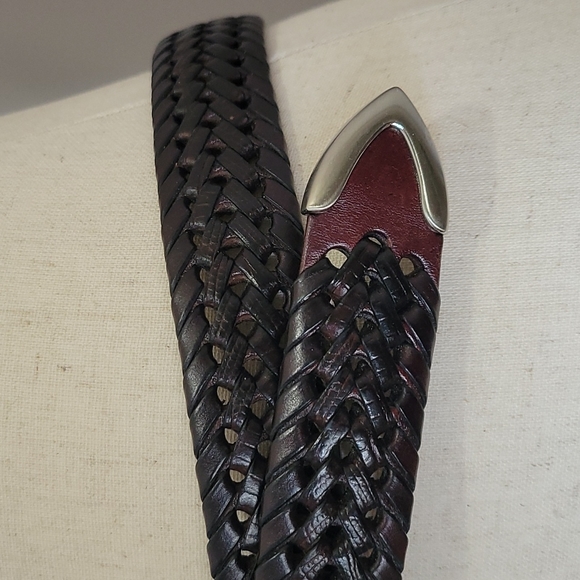 Weaved Leather Belt - Picture 4 of 4